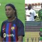 Every move Ronaldinho made was met with applause, and he nearly scored on a rebound of his own free kick.