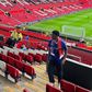 Chimezie Metu posted a photo of him at Old Trafford on his official Instagram account.