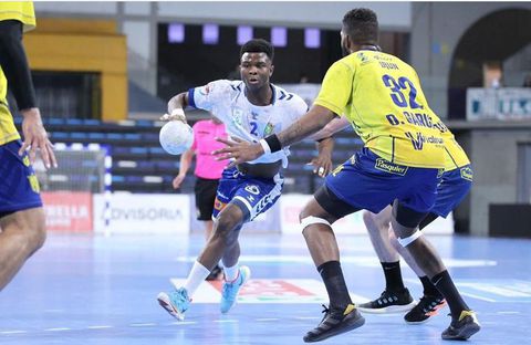 Yusuf in full flight for Fraikin BM Granollers.