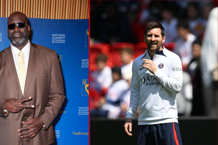 Shaquille O'Neal calls Messi the best