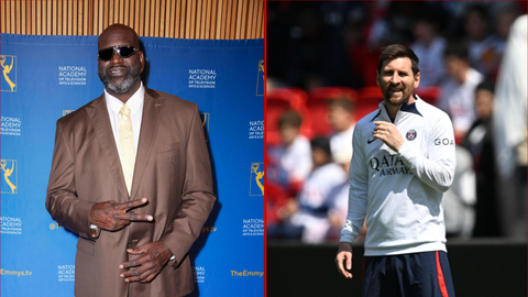 'You are the best' — Basketball icon Shaquille O'Neal sends loving message to Lionel Messi