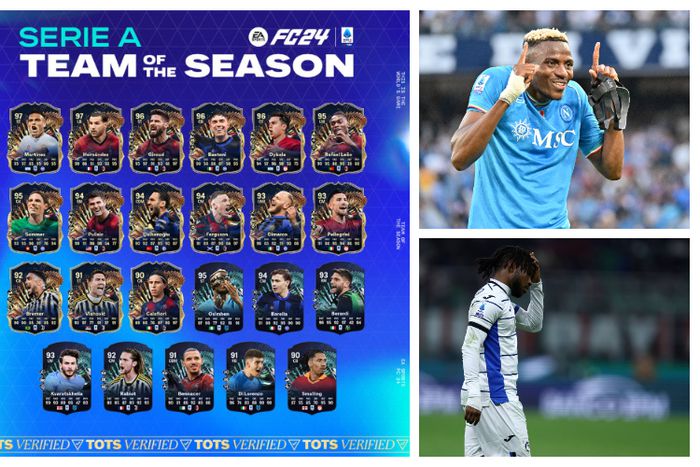 Victor Osimhen present, Lookman absent