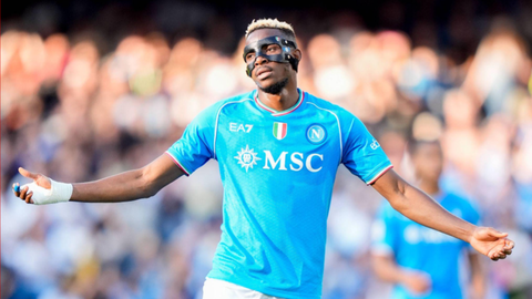Osimhen ends season with 15 goals as Napoli finish 10th with draw against Leece