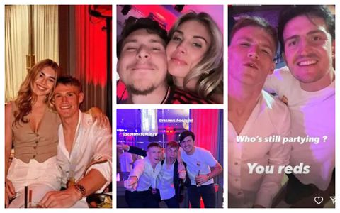 Man United players party all night with their WAGs, celebrating FA Cup victory