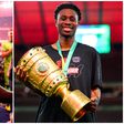 The Naija double champions with Bayer Leverkusen, Victor Boniface and Nathan Tella.