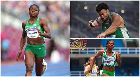 Enekwechi sets new Nigerian Record, Chukwuma storms to second-fastest time behind Okagbare as Godbless seals Olympic ticket