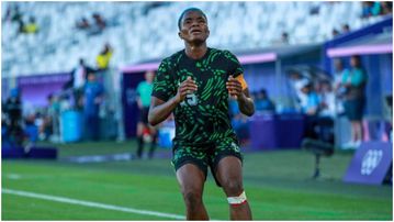 Nigeria vs Cameroon: Girl with the blue hair leads 3 others to Super Falcons camp early for Lionesses