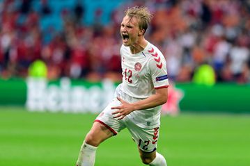 Dolberg stars as Denmark outclass Wales to reach Euro 2020 quarter-finals