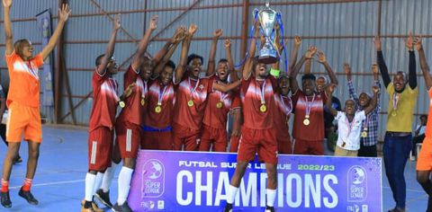 Yeak Kabowa clinches the 2022/23 Futsal Super League title on the final day.