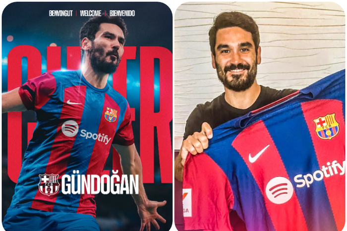 Ilkay Gundogan completes move to Barcelona