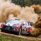 Thierry Neuville during the Safari rally action in Kenya.