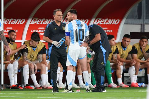 Copa America: Lionel Messi says little to dispel injury fears