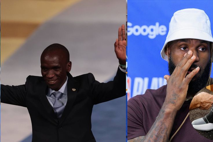 Eliud Kipchoge & Lebron James speak on newly-unveiled Nike shoes that 'massage feet'
