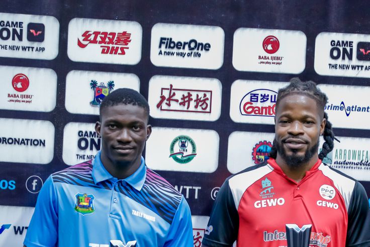 Nigerians make history, claim Silver at WTT Contender Lagos Men's doubles