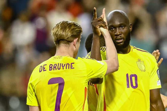 Romelu Lukaku, Kevin De Bruyne on national team duty for Belgium | Getty Images