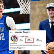 Cooper Flagg: Dallas’ No.1 pick gains 100,000 new followers less than 12 hours after the NBA Draft