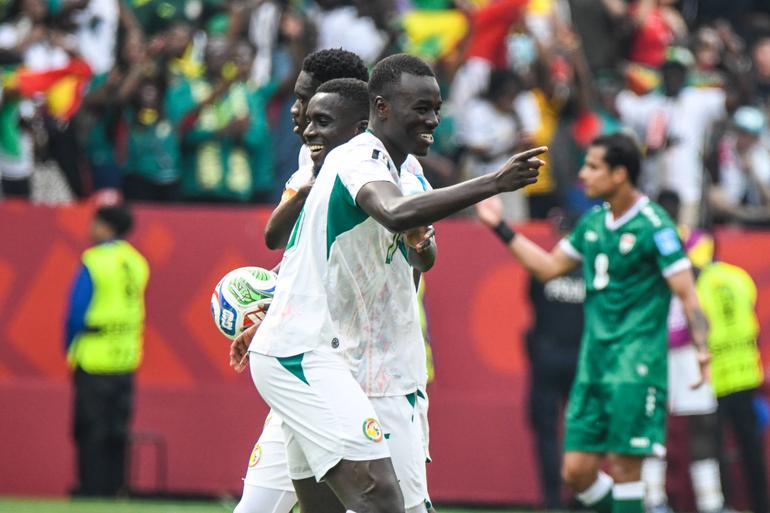 Pape Gueye scored a brace against Iraq || Imago