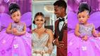 Peter Olayinka: Super Eagles star celebrates daughter Gemma at 1