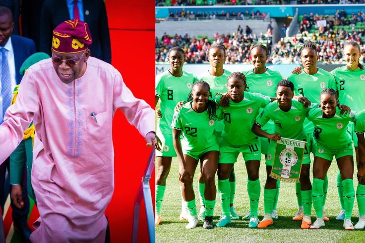 At the FIFA Women's World Cup Australia and New Zealand 2023, President Bola Tinubu sends his best wishes to the Super Falcons as they get ready to play Australia in their second group game.