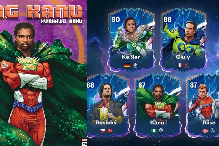 Now that Kanu and other stars are available for selection in the well-known football simulation game, fans can eagerly build their ideal teams.
