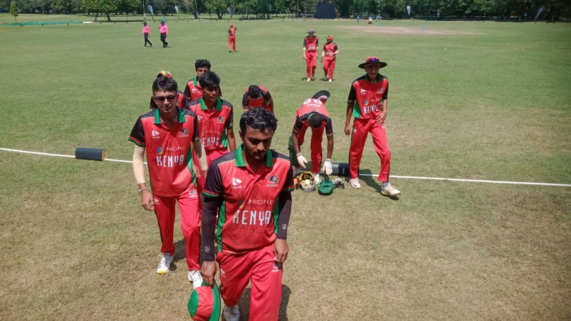Kenya U19 taste first loss at ICC U19 men's cricket World Cup Africa