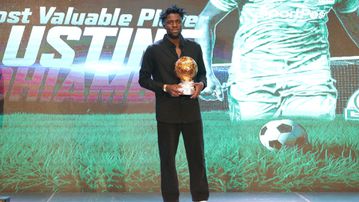 Gor Mahia midfielder Austin Odhiambo crowned MVP as FKF Premier League awards best performers