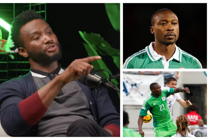 Mikel Obi calls out Shola Ameobi for rejecting Nigeria