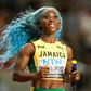 [WATCH]-Shelly-Ann Fraser-Pryce bounces back from injury scare to showcase explosive run