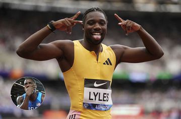 Justin Gatlin on the technical improvements Noah Lyles has made after setting 100m PB ahead of Olympics