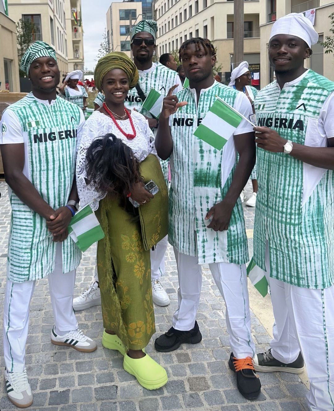 Paris 2024: Tobi Amusan And Team Nigeria Contingents Stun In Opening ...