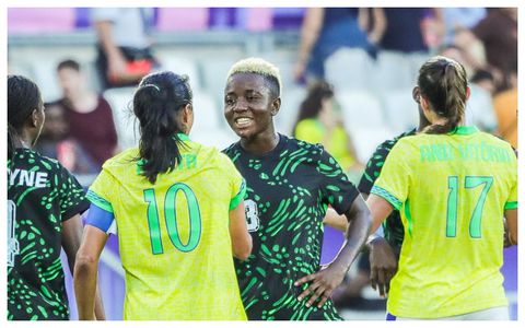 UNFORGETABLE MOMENT! Super Falcons star expresses joy after meeting legendary Marta