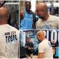 Pep Guardiola showcasing his basketball talents on tour of the USA with Man City.