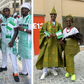 Paris 2024: Tobi Amusan and Team Nigeria contingents stun in opening ceremony outfit for the Olympics
