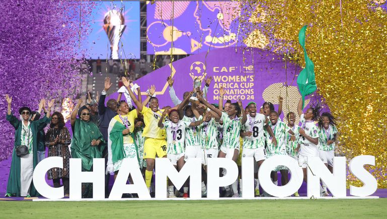 See what First Lady Remi Tinubu said after the Super Falcons of Nigeria defeated Morocco to win their 10th WAFCON title.