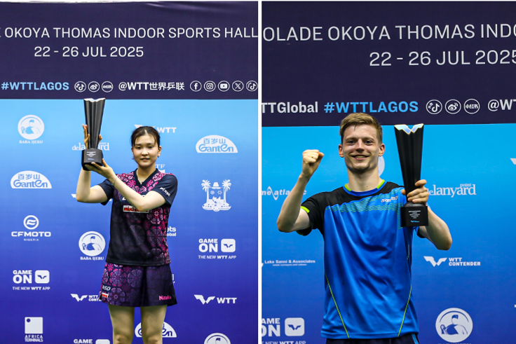 Lind, Hashimoto claim singles crowns in ruthless wins at 2025 WTT Contender Lagos