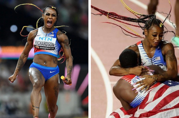 Phenomenal Sha'Carri Richardson anchors USA to 4x100m record gold in Budapest