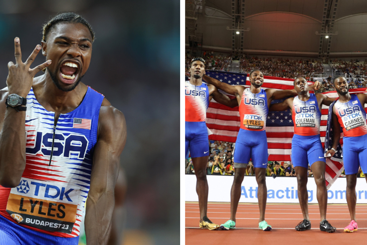 Noah Lyles accomplishes triple gold medals at World Championships in Budapest