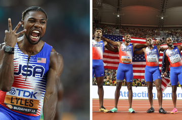 Mission Accomplished! Noah Lyles completes treble with 4x100m gold in Budapest