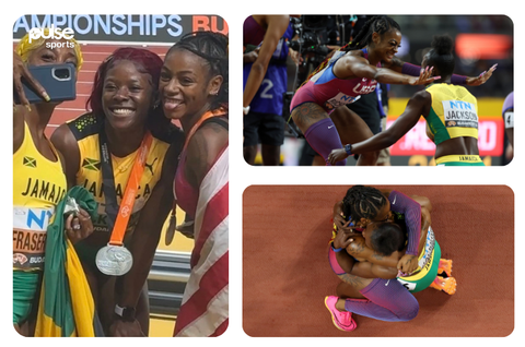 After her 100m victory, Sha'carri Richardson says it has brought unity between Jamaica and USA
