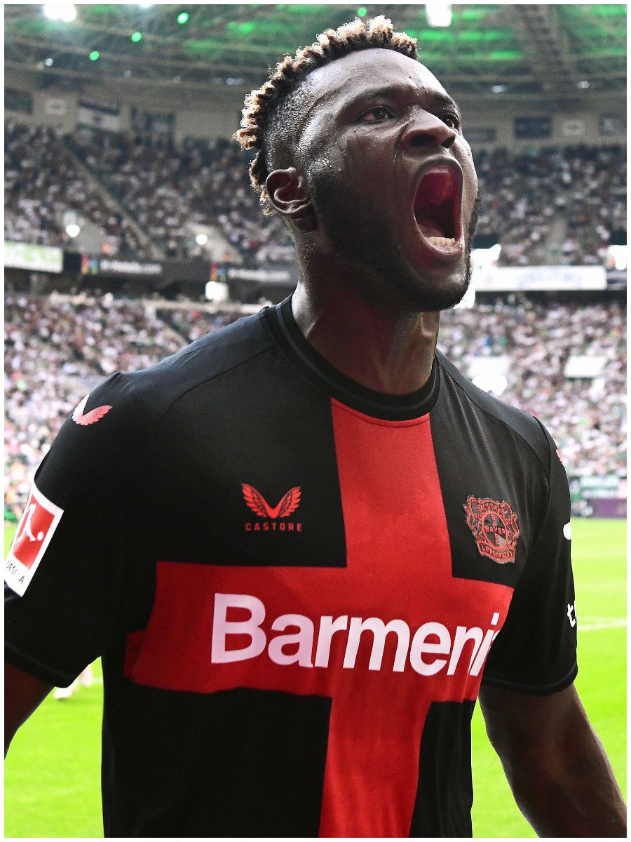 Close Your Legs — Tella Embarrasses Boniface In Bayer Leverkusen ...