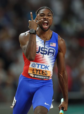 Noah Lyles lists the 200m times he values the most in his career