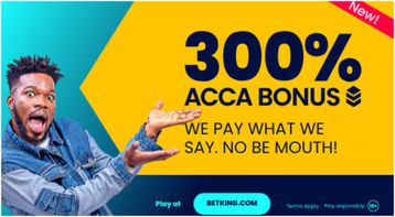 Unlocking the Biggest Wins: BetKing’s 300% Acca Bonus Extravaganza