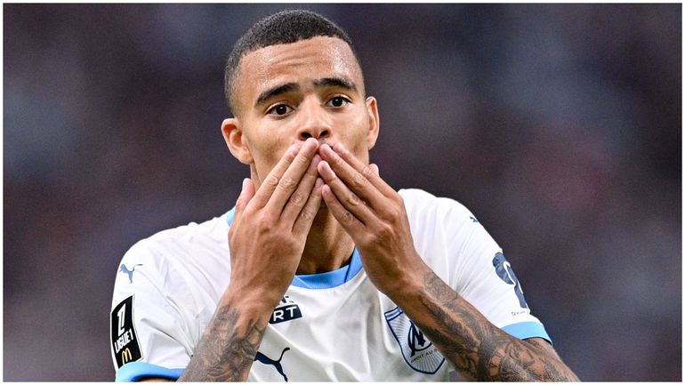 Marseille hero Mason Greenwood.