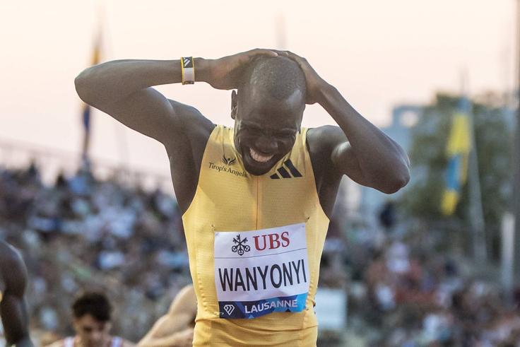 Emmanuel Wanyonyi distances himself from 800m world record talks