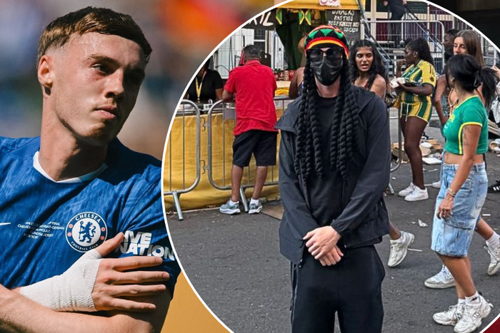 Cole Palmer shocks fans with ‘interesting’ disguise at Notting Hill Carnival