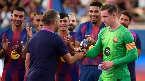 He is the future - Flick names Barcelona first-choice goalkeeper