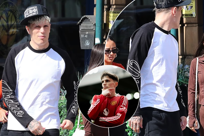 Garnacho: Man United outcast spotted with mystery woman after issuing ‘come and get me’ plea to Chelsea