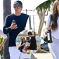 Madison Beer and Justin Herbert fuel more DATING buzz with wine and box of sweets