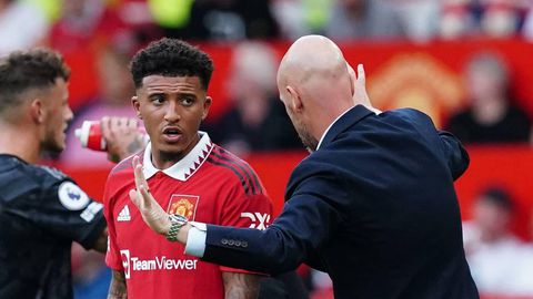Manchester United senior players beg Sancho to apologise to Ten Hag