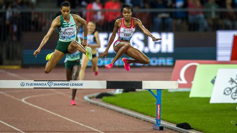 Are relations strained between steeplechase world champion Winfred Yavi and the one she deposed Beatrice Chepkoech?